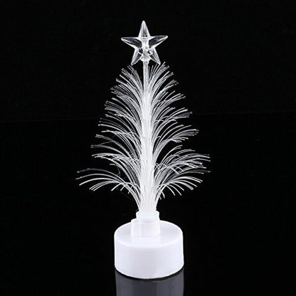 Small LED Fiber Optic Christmas Tree Night Light by HitMyNeed