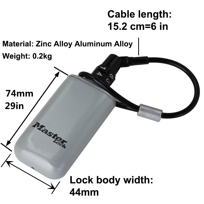 Small Lock Box Key Safe with Combination Lock by HitMyNeed