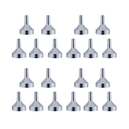 Small Metal Funnels for Mini Bottles (Set of 5) by HitMyNeed