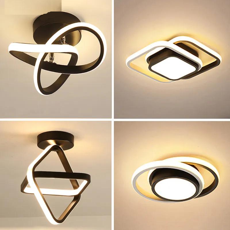 Small Modern LED Ceiling Light with 2 Rings by HitMyNeed