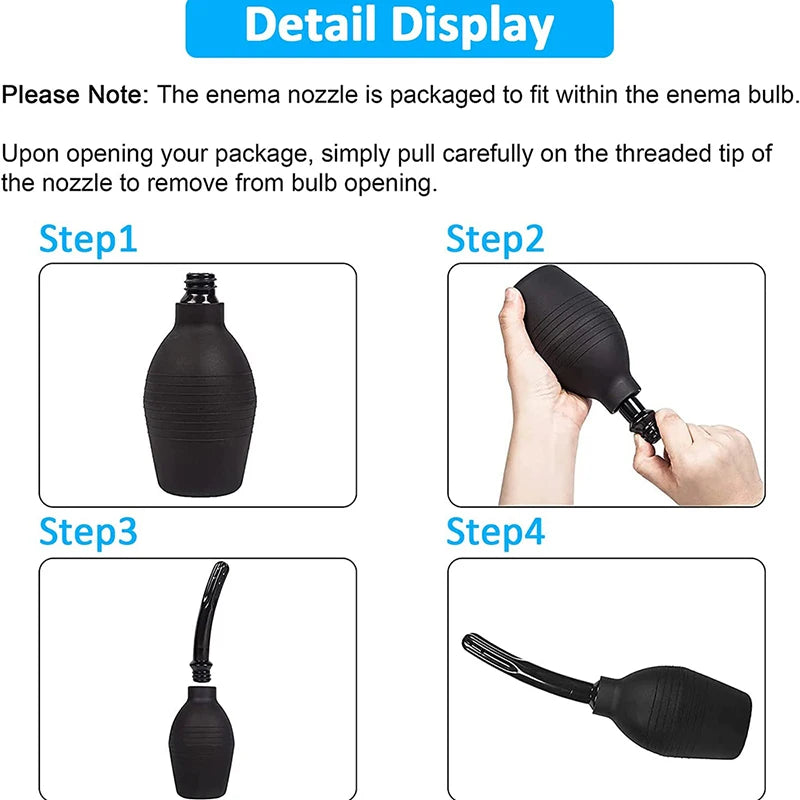 Small Portable Enema Bidet Cleaner by HitMyNeed