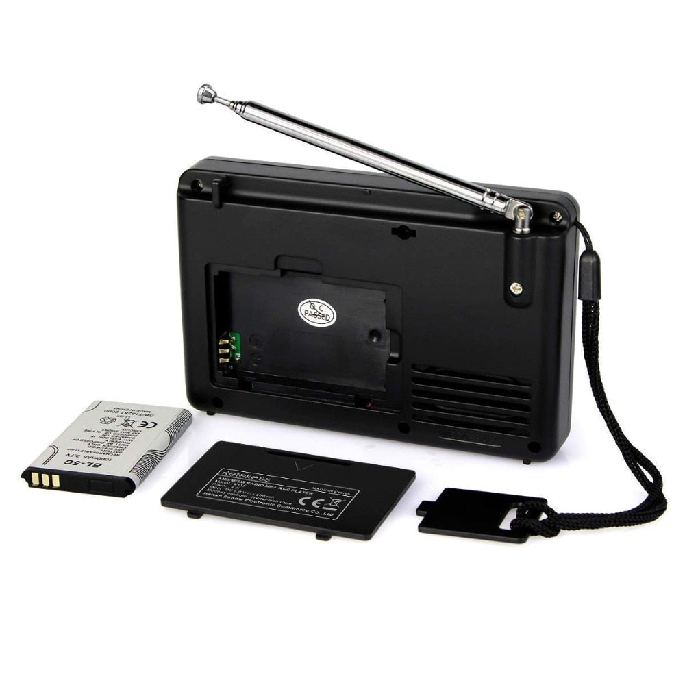 Small Portable Radio with Recorder and MP3 Player by HitMyNeed