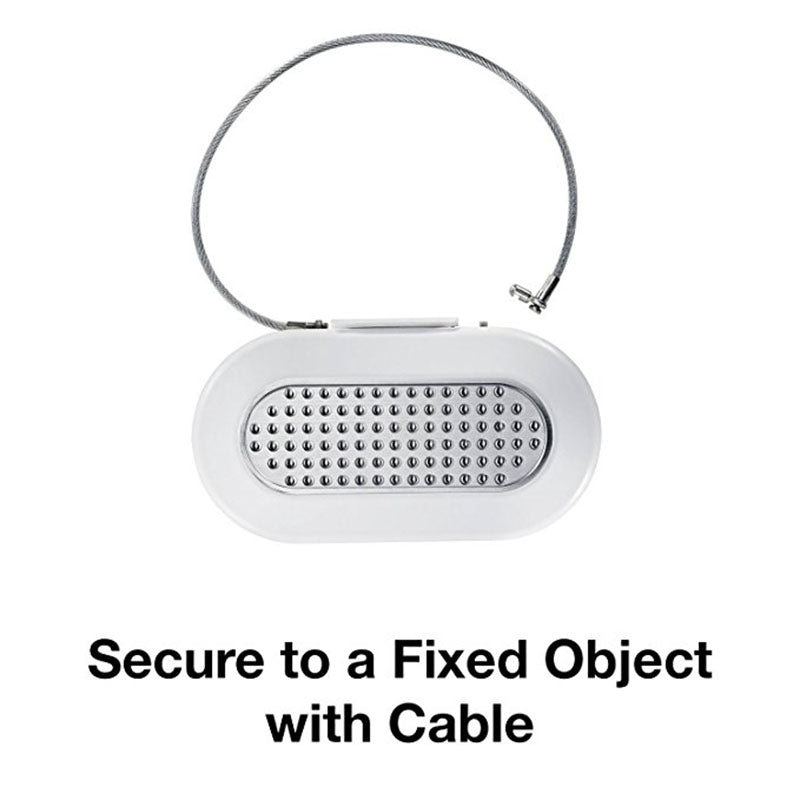 Small Portable Safe with Cable and 4-Digit Lock by HitMyNeed