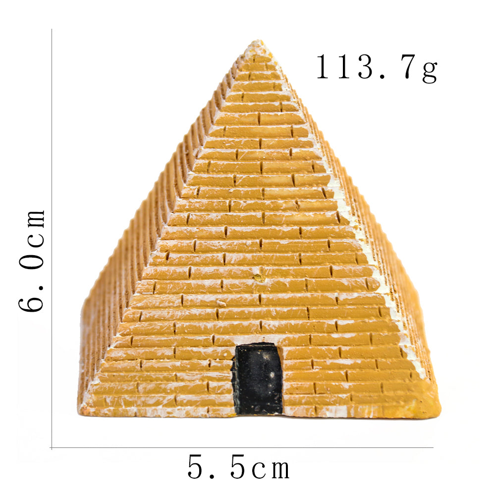 Small Resin Pyramid Decorative Ornament by HitMyNeed
