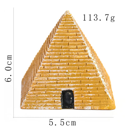 Small Resin Pyramid Decorative Ornament by HitMyNeed