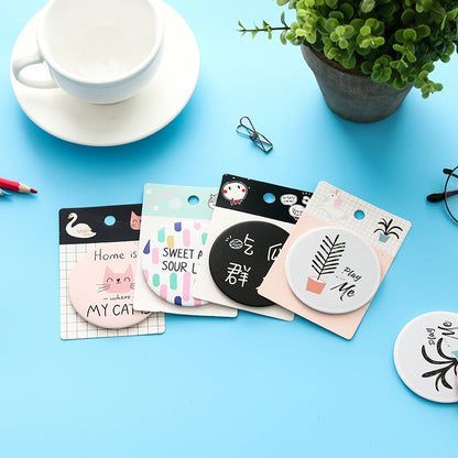 Small Round Portable Mirror, 7 cm by HitMyNeed
