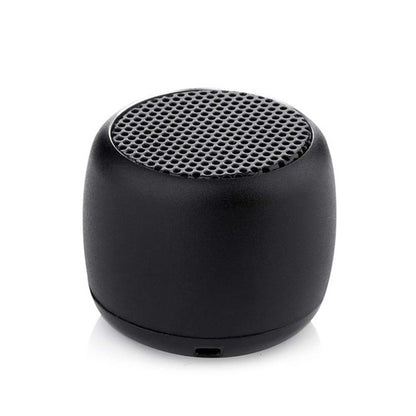 Small Steel Cannon Mini Bluetooth Speaker black by HitMyNeed