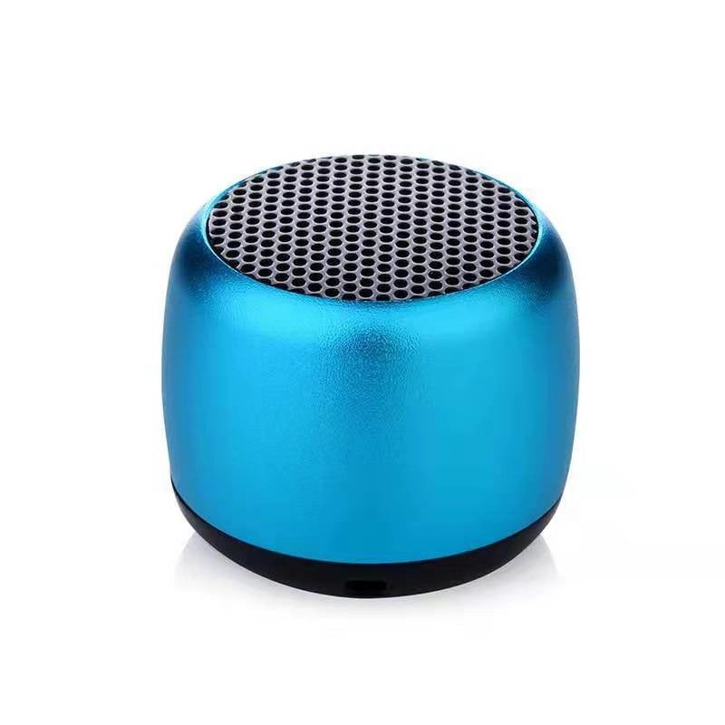 Small Steel Cannon Mini Bluetooth Speaker blue by HitMyNeed