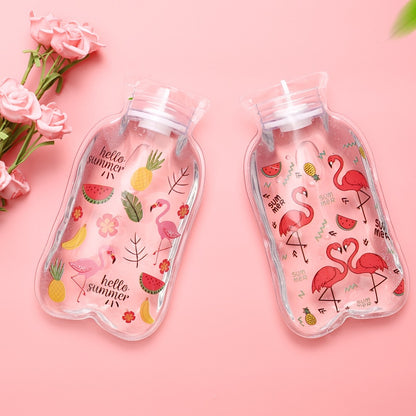 Small Transparent Hot Water Bottle, 18.5 x 10.5 cm by HitMyNeed