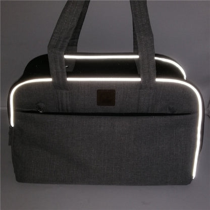 Small Travel Pet Carrier Bag with Fleece Mat by HitMyNeed