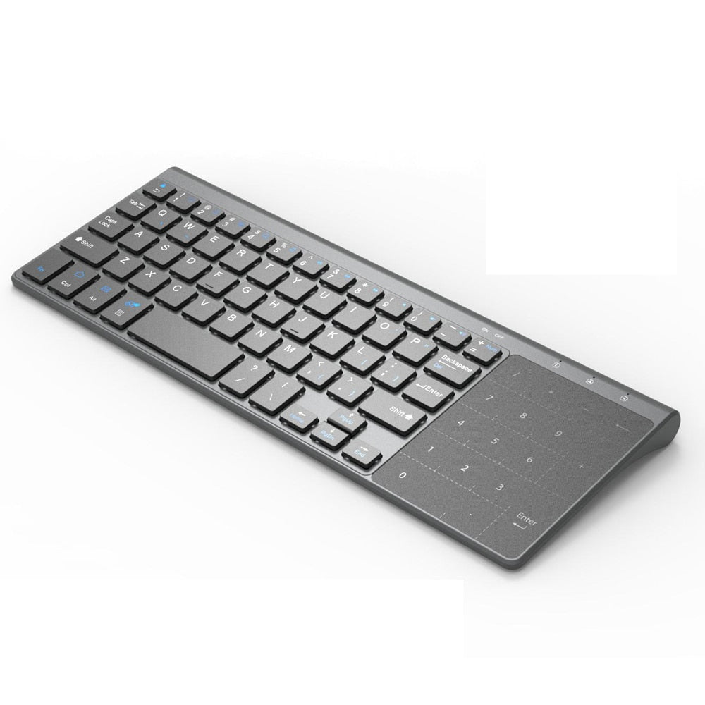 Small Wireless Keyboard with Numeric Touchpad by HitMyNeed