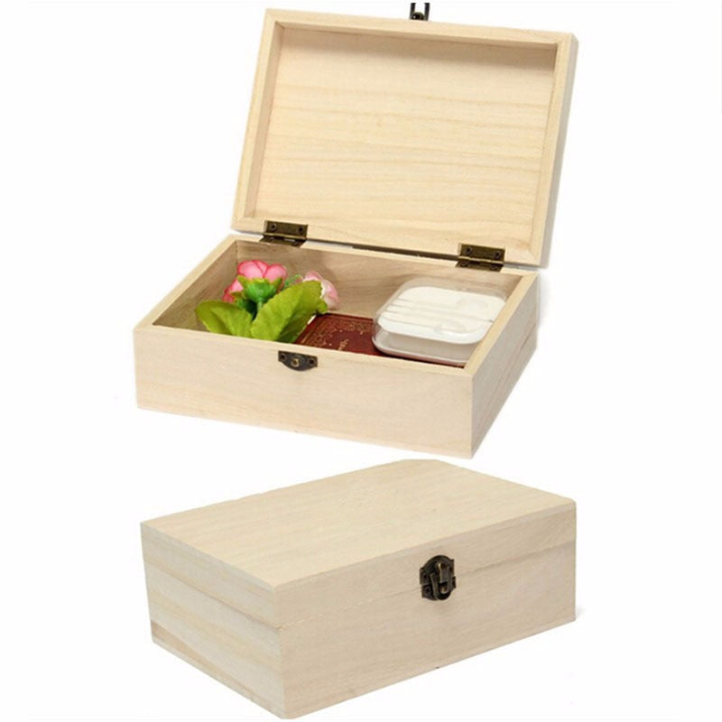 Small Wooden Multipurpose Storage Box Organizer by HitMyNeed