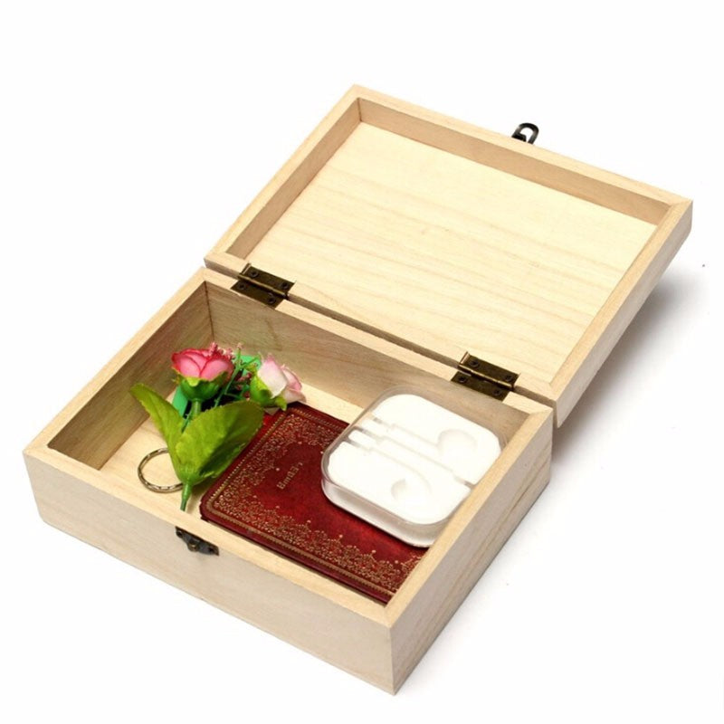Small Wooden Multipurpose Storage Box Organizer by HitMyNeed