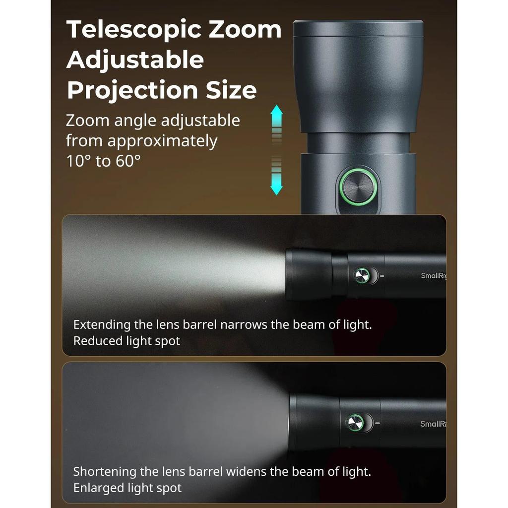 SmallRig RF 10C Portable Focusable LED Video Light by HitMyNeed