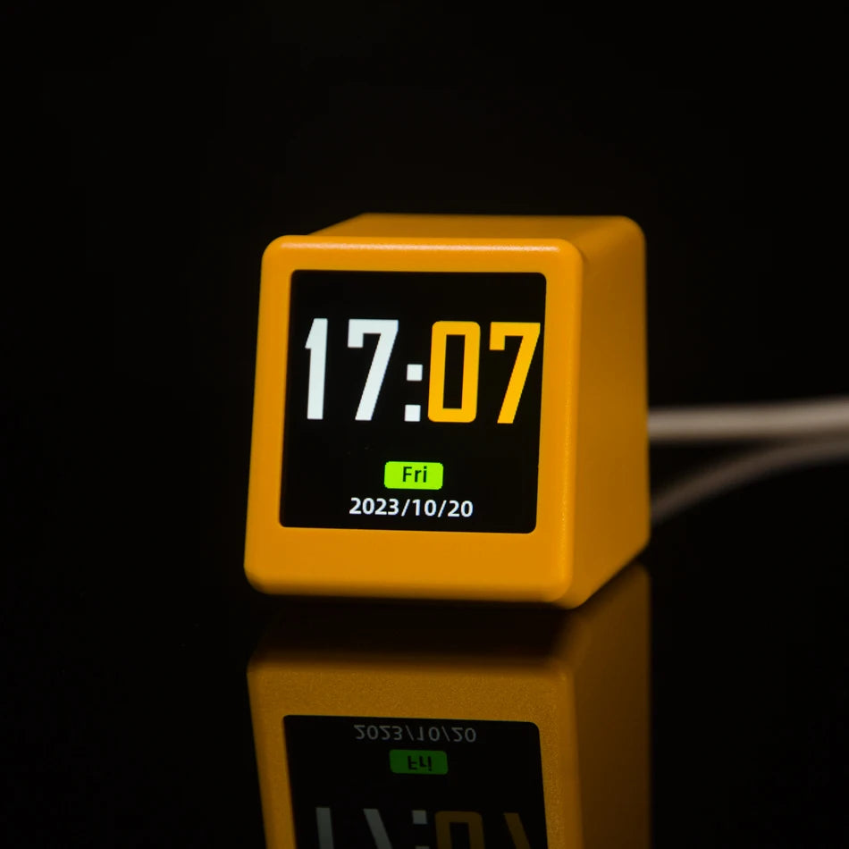 Smalltv-Ultra Smart WiFi Weather Station Clock by HitMyNeed