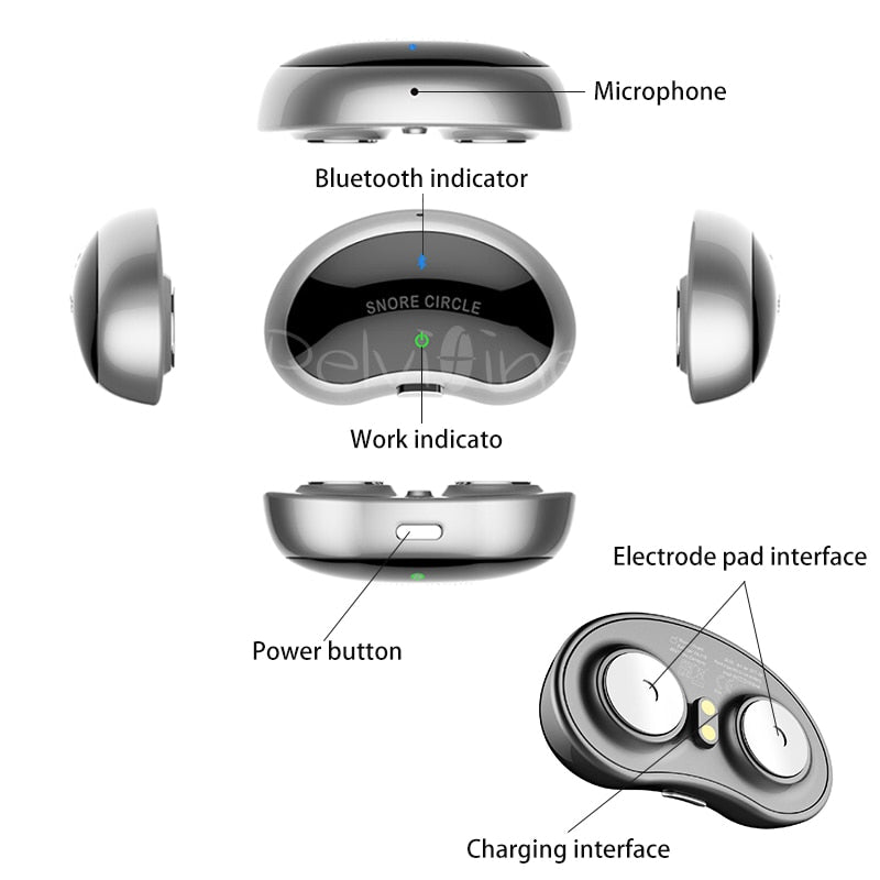 Smart Anti-Snoring Device with App Tracking by HitMyNeed