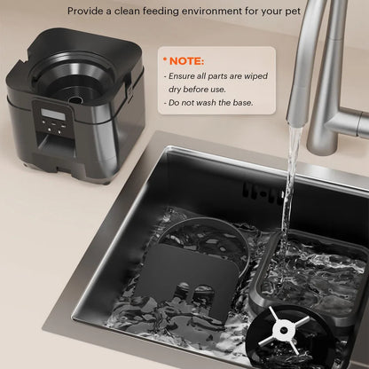 Smart Automatic Pet Feeder with Timed Slow Feeding by HitMyNeed