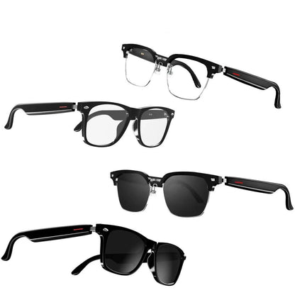 Smart Bluetooth Glasses with Audio & Blue-Light Filter by HitMyNeed