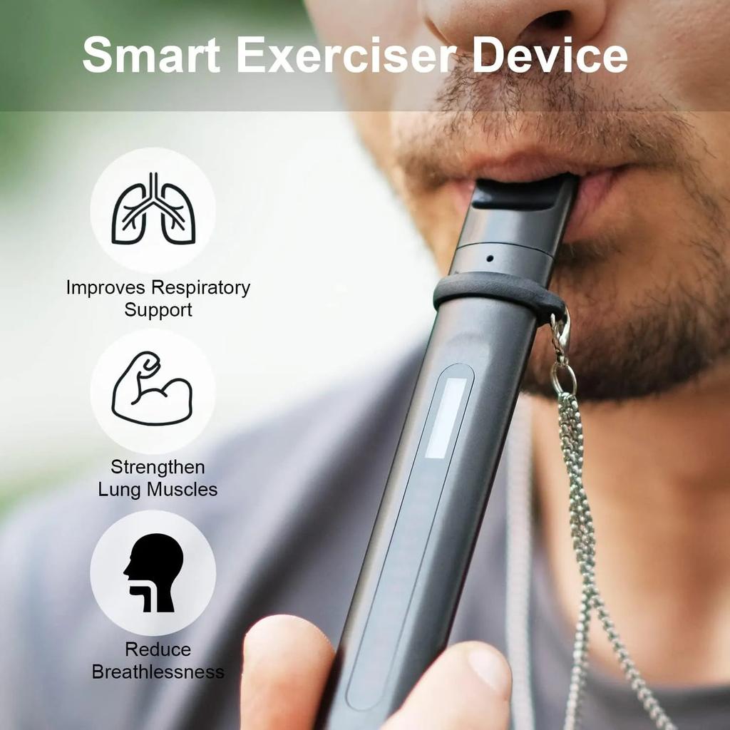 Smart Breathing Trainer with App Feedback by HitMyNeed
