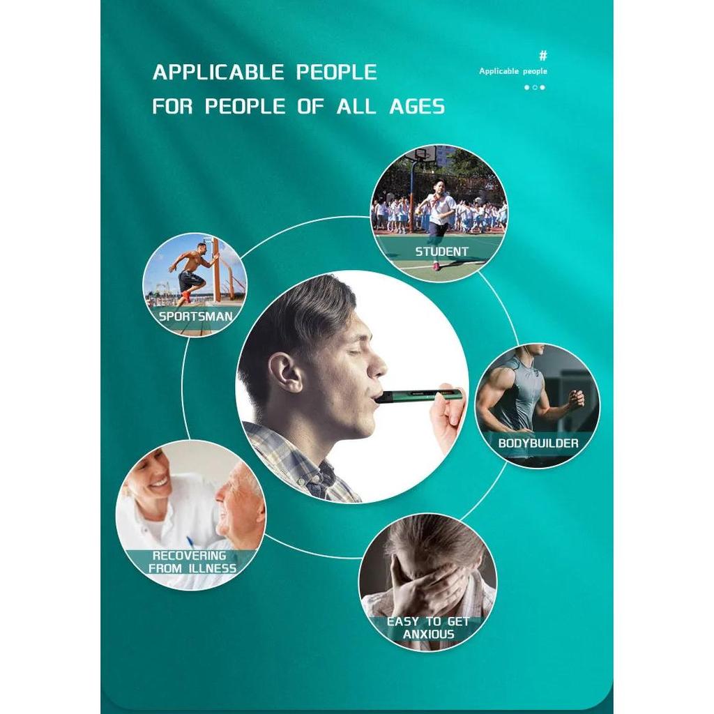 Smart Breathing Trainer with App Feedback by HitMyNeed