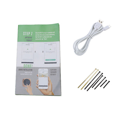 Smart Doorbell with WiFi Peephole Camera 720P by HitMyNeed
