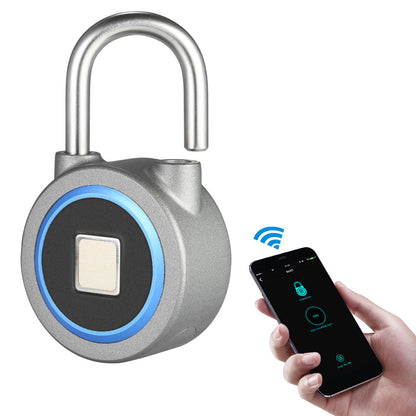 Smart Fingerprint Padlock with App Control by HitMyNeed