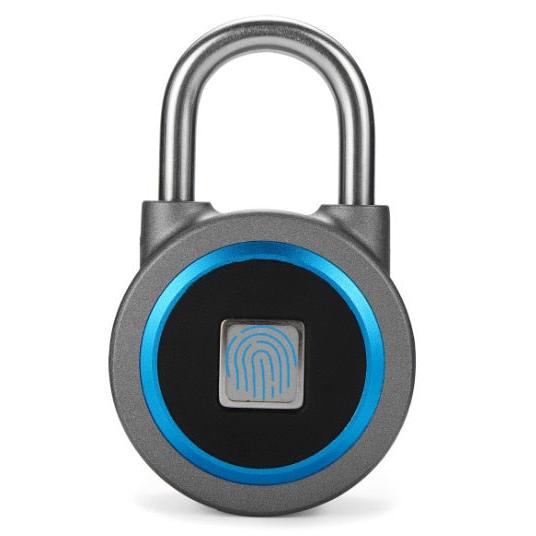 Smart Fingerprint Padlock with App Control by HitMyNeed