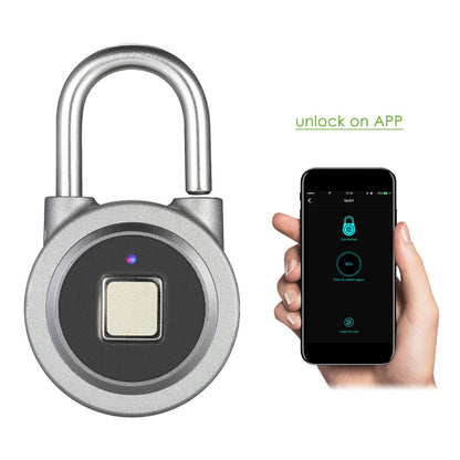 Smart Fingerprint Padlock with App Control by HitMyNeed