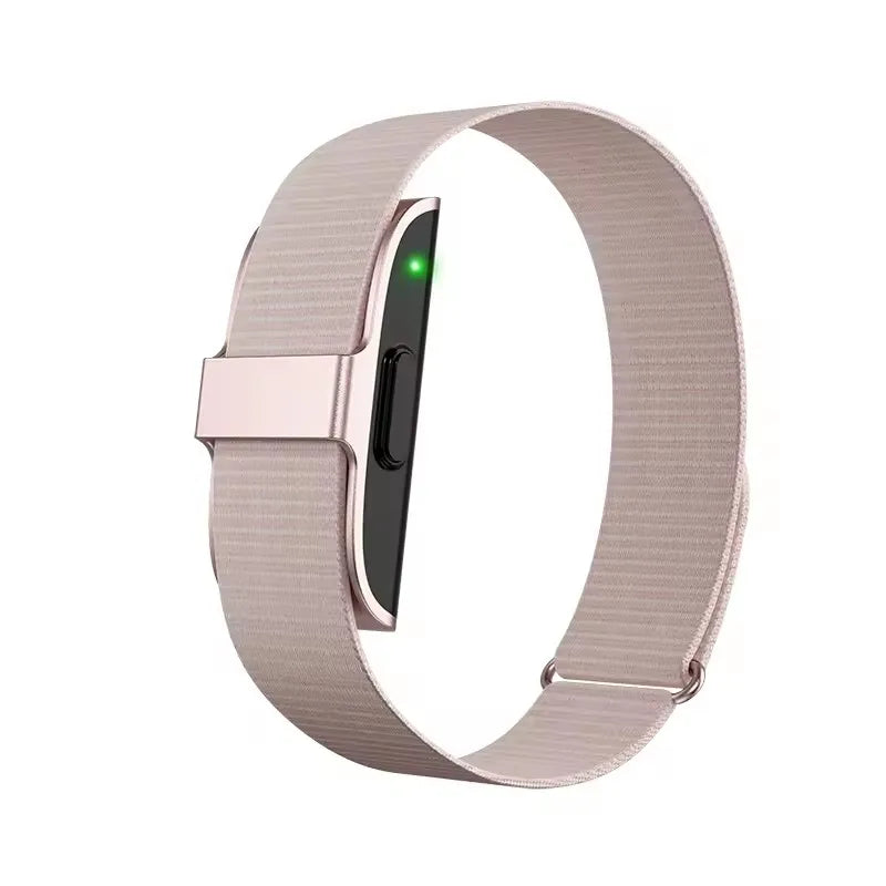 Smart Fitness Bracelet with Heart & Activity Tracking pink by HitMyNeed