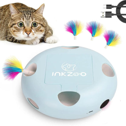 Smart Interactive Whack-a-Mole Cat Toy with 7 Holes by HitMyNeed