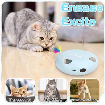 Smart Interactive Whack-a-Mole Cat Toy with 7 Holes by HitMyNeed