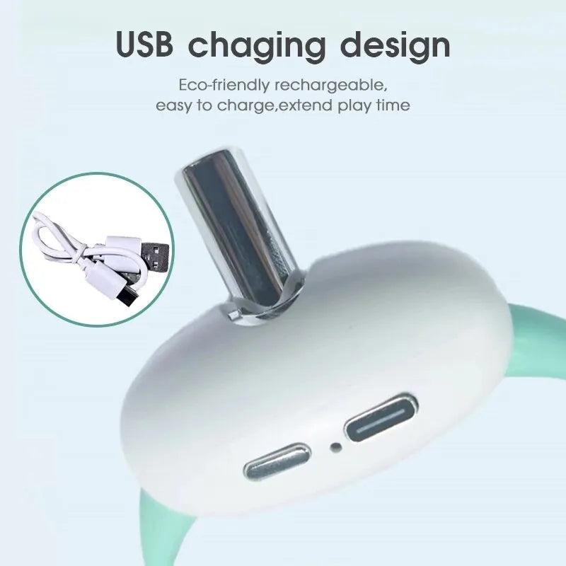 Smart Laser Cat Collar USB Rechargeable Toy by HitMyNeed