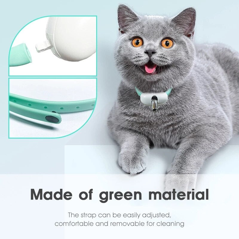 Smart Laser Cat Collar with USB Rechargeable Toy by HitMyNeed