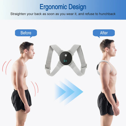 Smart LCD Posture Corrector Belt with Adjustable Straps by HitMyNeed