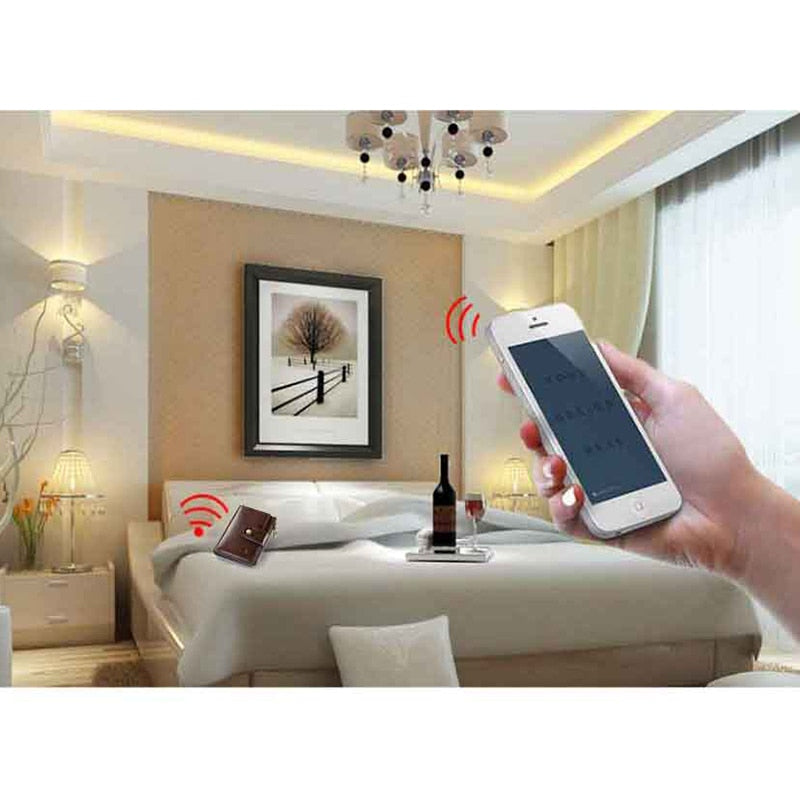 Smart Leather Wallet with Bluetooth Tracker by HitMyNeed