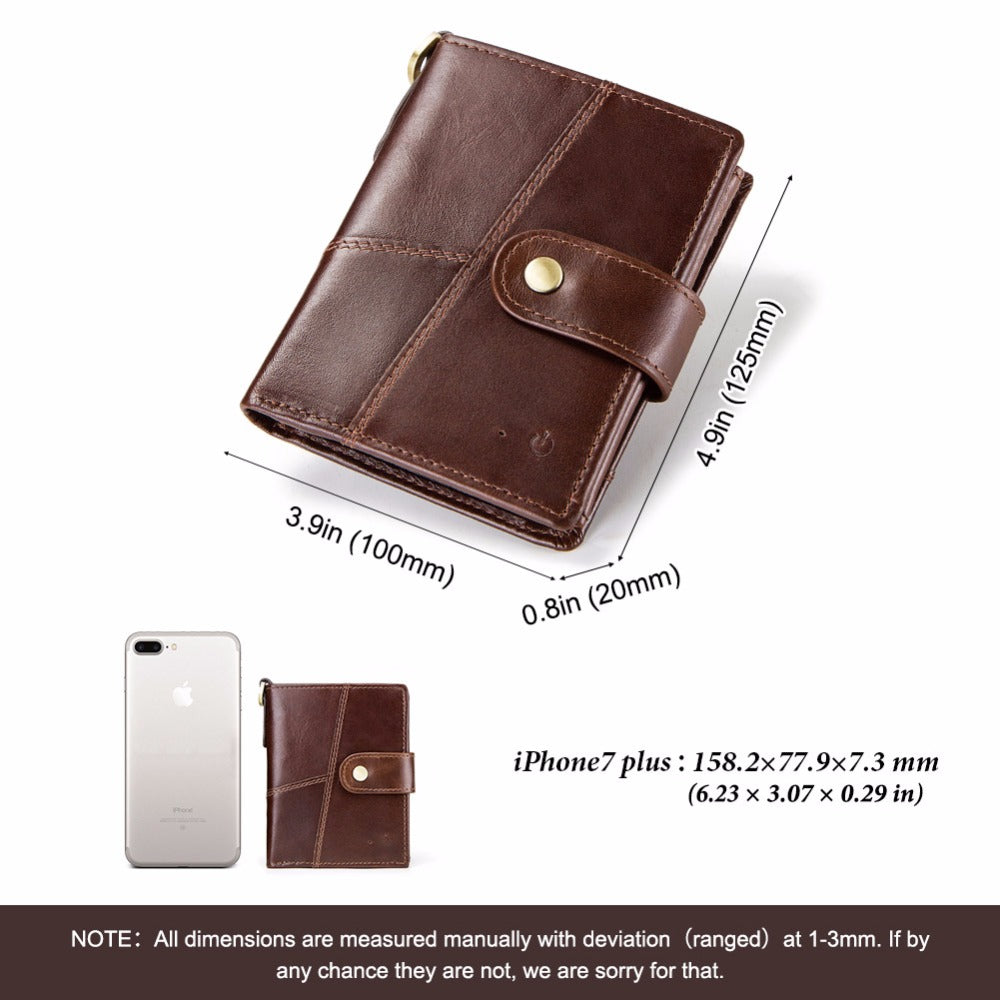 Smart Leather Wallet with Bluetooth Tracking by HitMyNeed