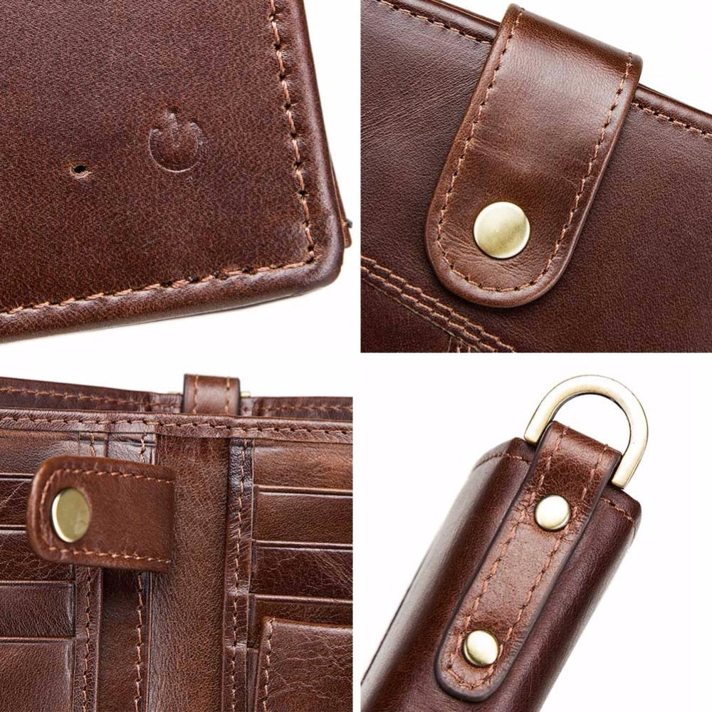 Smart Leather Wallet with Bluetooth Tracking by HitMyNeed