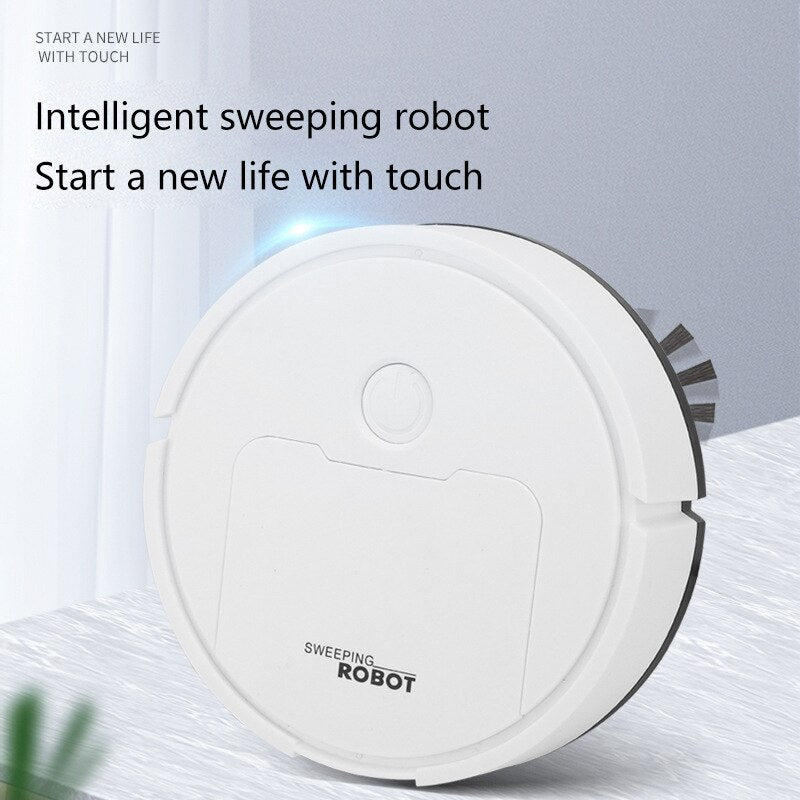 Smart Mini Sweeping Robot with Mop & Suction by HitMyNeed