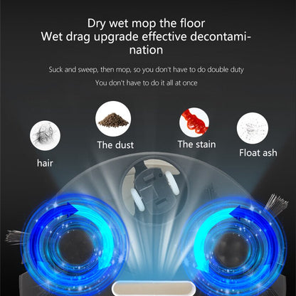 Smart Mini Sweeping Robot with Mop & Suction by HitMyNeed