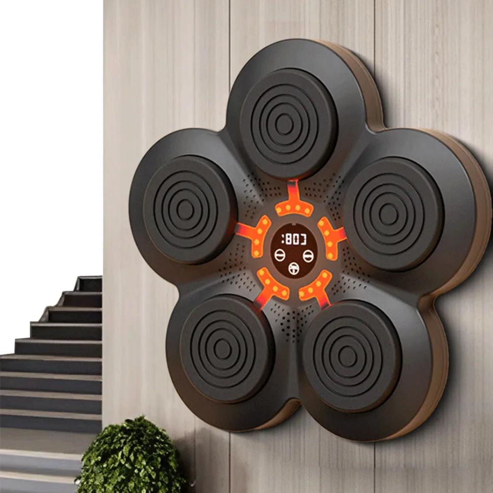 Smart Music Boxing Wall Target with LED & Bluetooth by HitMyNeed