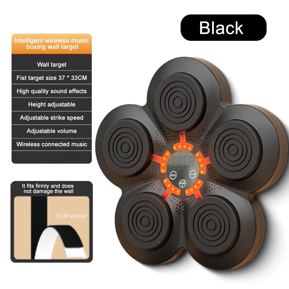 Smart Music Boxing Wall Target with LED & Bluetooth by HitMyNeed