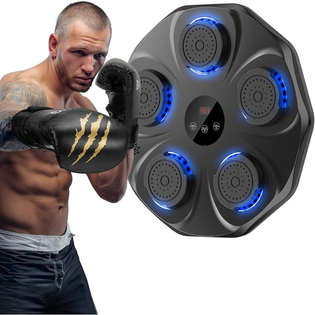 Smart Music Boxing Wall Trainer for Home Fitness by HitMyNeed