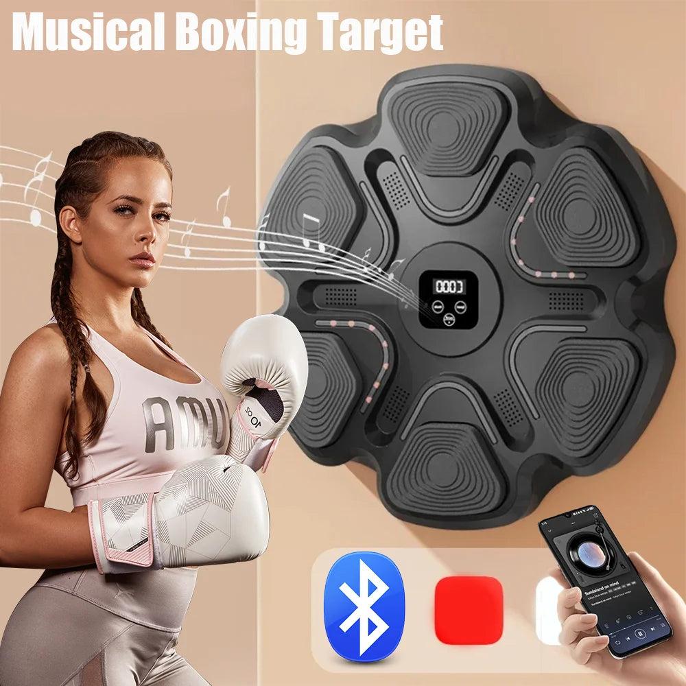 Smart Music Boxing Wall Trainer for Home Fitness by HitMyNeed