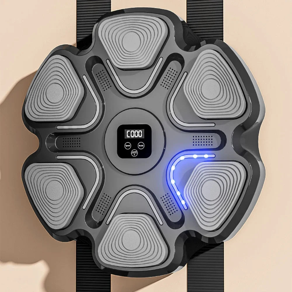 Smart Music Boxing Wall Trainer for Home Fitness by HitMyNeed