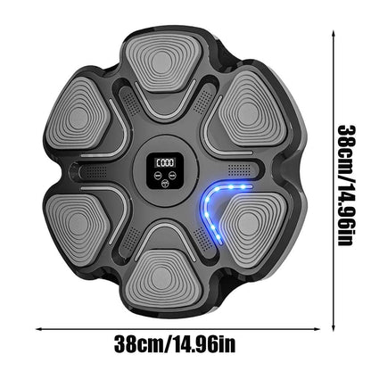 Smart Music Boxing Wall Trainer for Home Fitness by HitMyNeed
