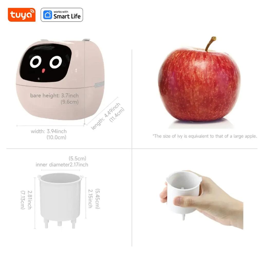 Smart Planter with AI, 49 Expressions & 7 Sensors by HitMyNeed