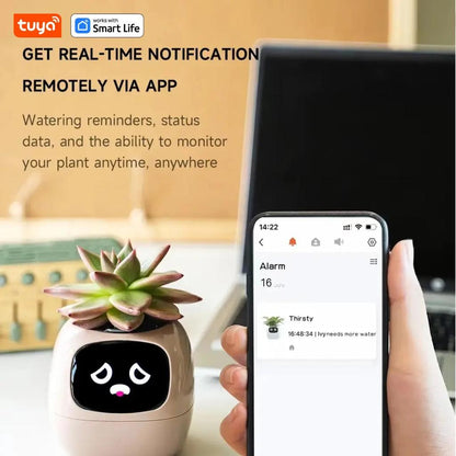 Smart Planter with AI, 49 Expressions & 7 Sensors by HitMyNeed