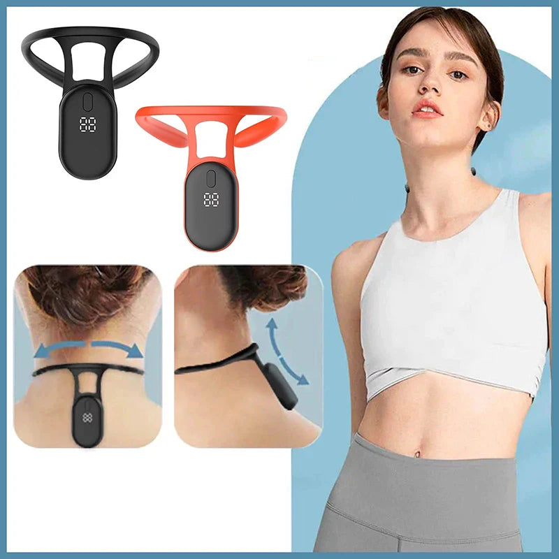 Smart Posture Corrector with Micro Vibration Sensor by HitMyNeed