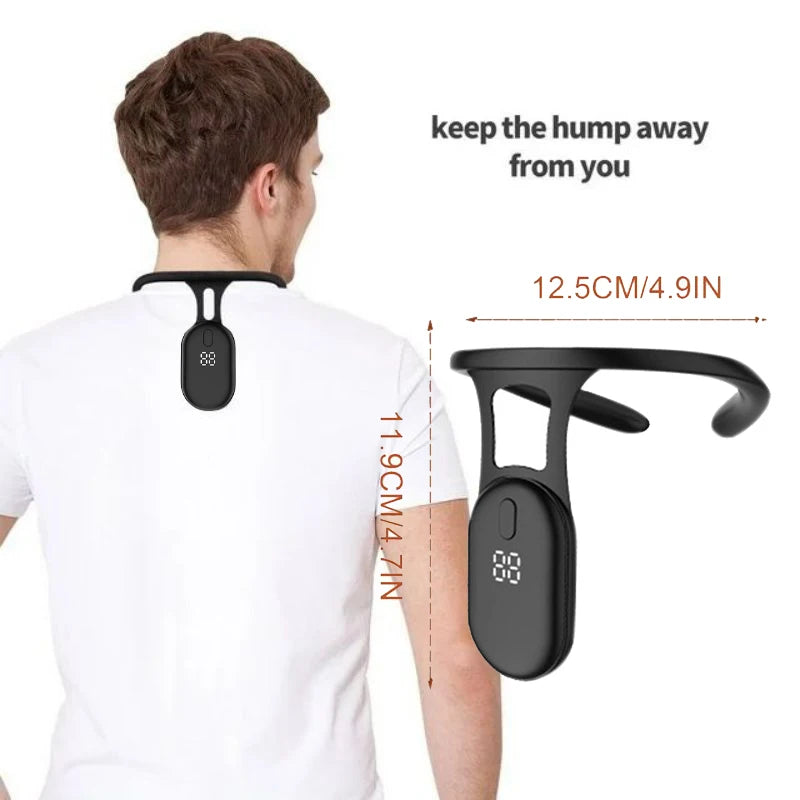 Smart Posture Corrector with Micro Vibration Sensor by HitMyNeed