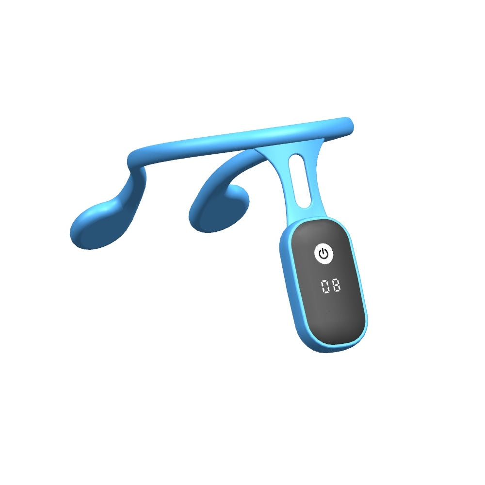 Smart Posture Corrector with Real-Time Vibration Alerts blue by HitMyNeed